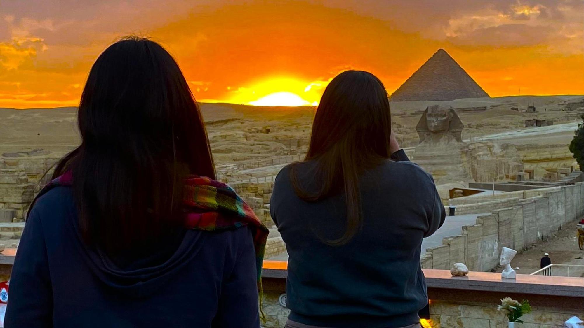 Seven Pyramids View Inn Каир Экстерьер фото