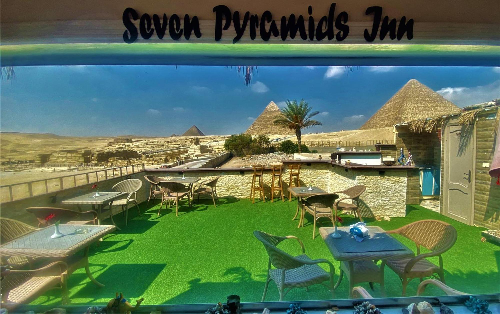 Seven Pyramids View Inn Каир Экстерьер фото