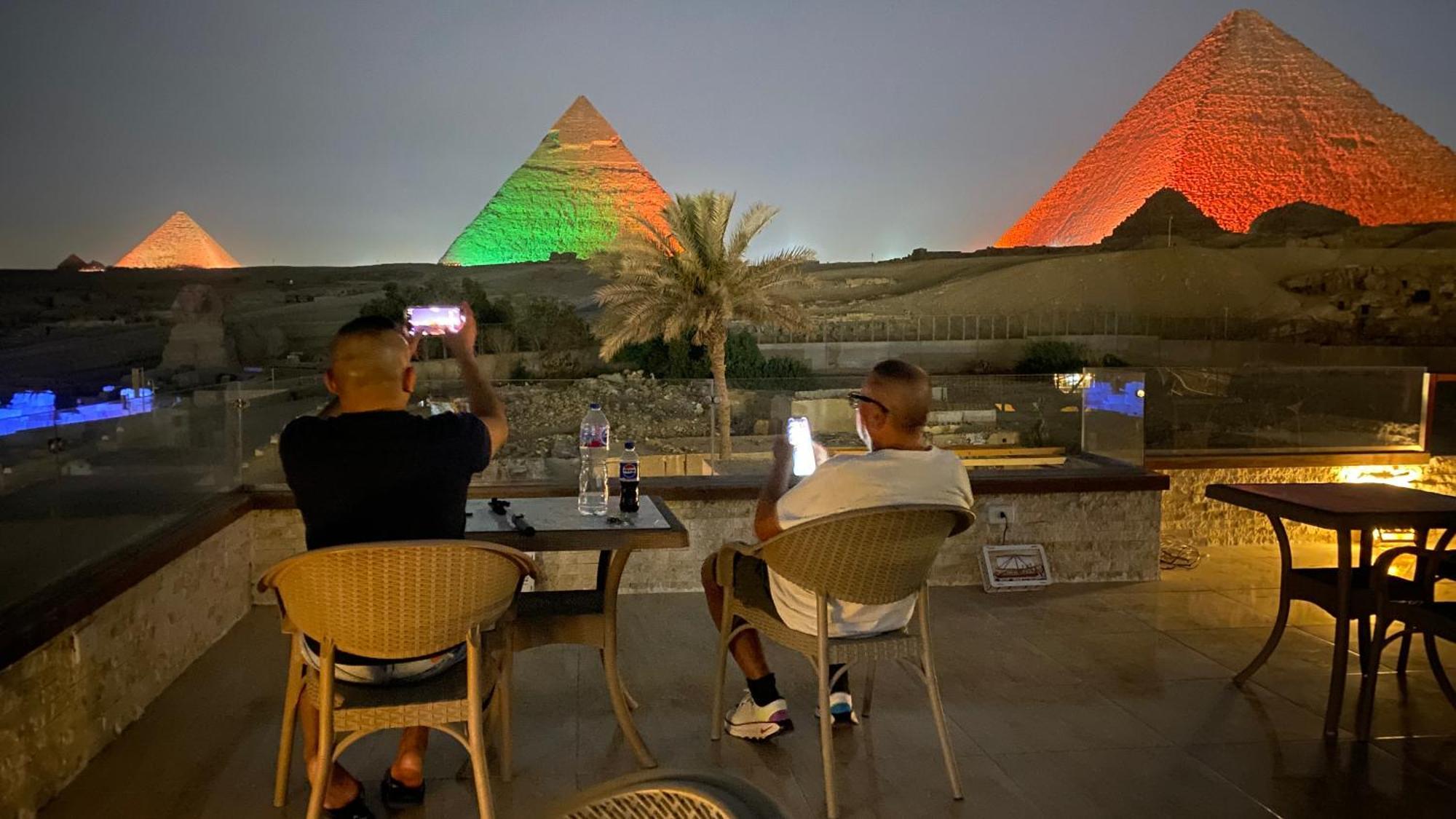 Seven Pyramids View Inn Каир Экстерьер фото